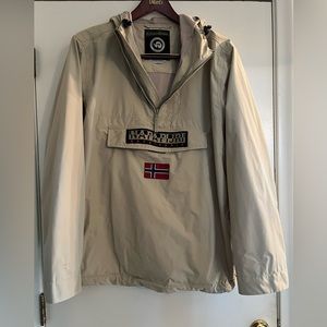 Men’s khaki Napapijri Anorak